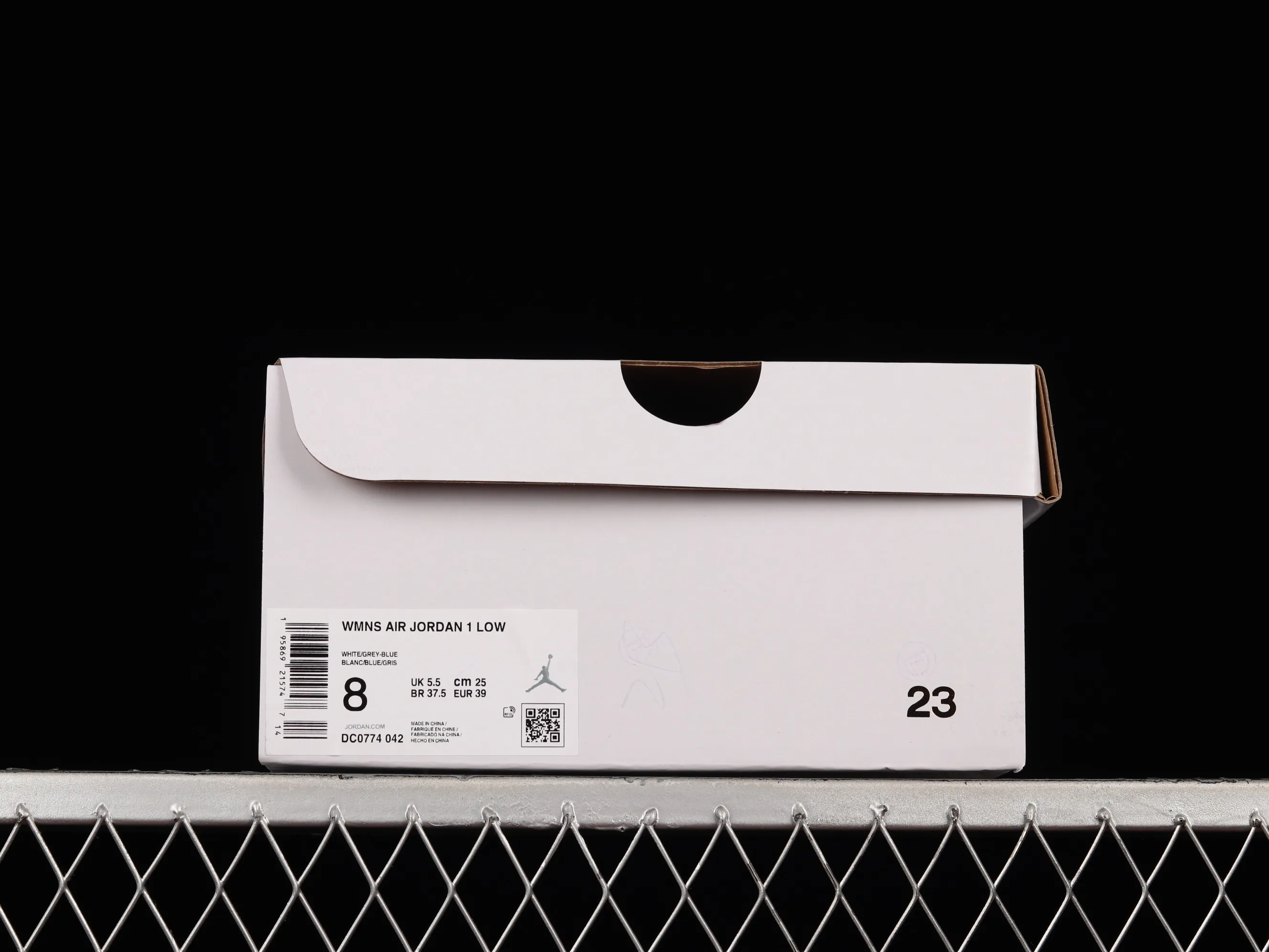 All categories Air Jordan Jordan series basketball shoes Air Jordan 1 Low Z version Air Jordan 1 Low AJ1 Joe 1 cement blue DC0774-042